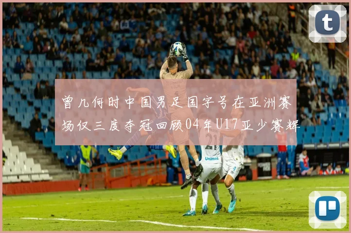 曾几何时中国男足国字号在亚洲赛场仅三度夺冠回顾04年U17亚少赛辉煌时刻